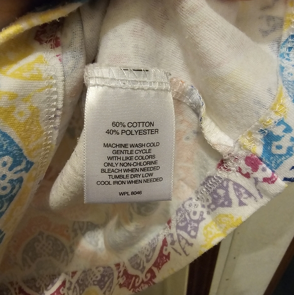 Rebecca Malone Summer Short Sleeved Top - 2X - Picture 5 of 5